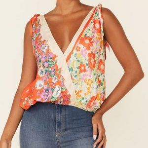 Free People Tied to You Fiesta Tank Top